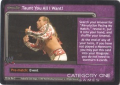 Taunt You All I Want!